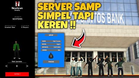 SERVER SAMP ANDROID ANTI RIBET DAN FITUR KEREN REVIEW SERVER GTA