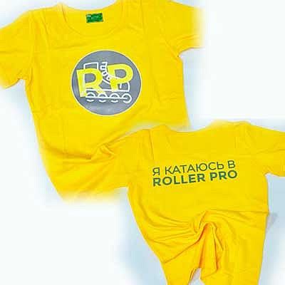 Футболка с лого Roller Pro