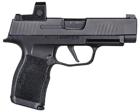 Sig Sauer P365 X Series 9mm 3 1 10rd Pistol W Romeozero Elite Red Dot And Xray3 Night Sights