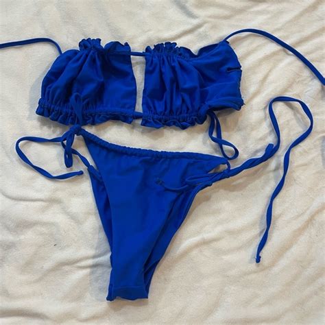 SHEIN Swim Royal Blue Bikini Poshmark