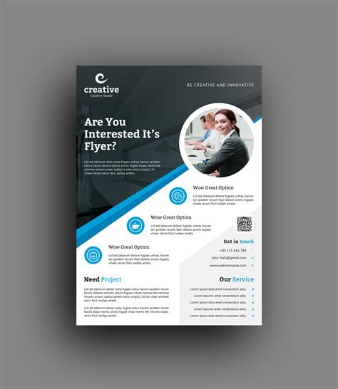 Lyon Professional Business Flyer Template Graphic Prime Graphic Design Templates