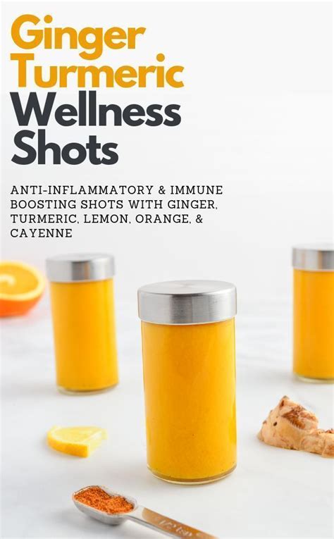 Ginger turmeric shots – Artofit