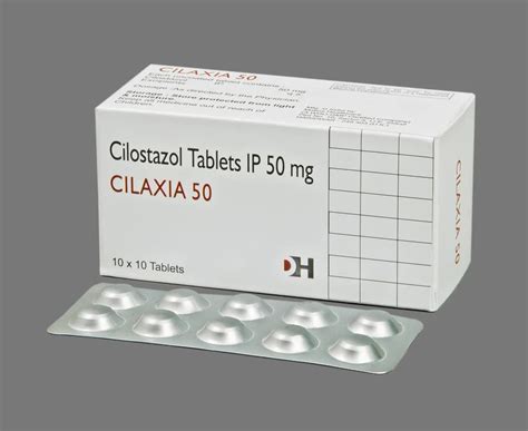 50mg Cilostazol Tablets IP At Best Price In Vadodara ID 2850943086997