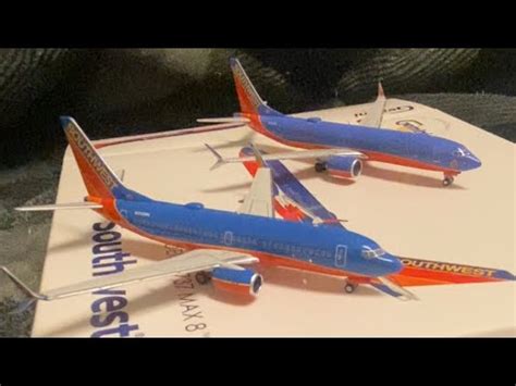 Gemini Jets Southwest Airlines Boeing 737 Max 8 Unboxing YouTube