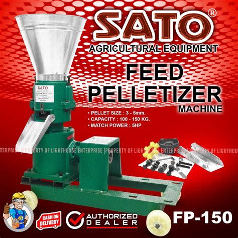 Sato Kg Mm Feed Pelletizer Machine Feed Pellet Machine