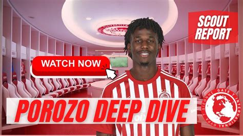 Jackson Porozo Olympiacos 2nd Centerback Signing DEEP DIVE YouTube