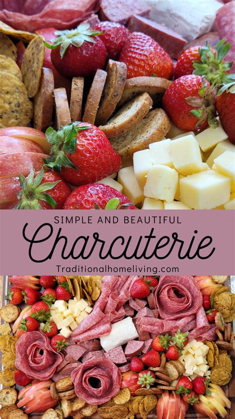 How To Make A Stunningly Simple Charcuterie Board Traditional Home Living