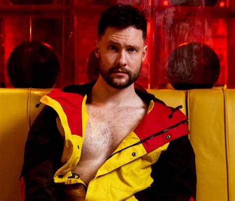 Provocative Wave For Men Singer Calum Scott Bulge And Half Naked