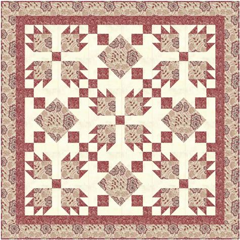 Bears Paw 3 Yard Quilt Pattern