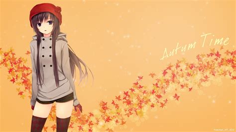 Autumn Anime Pics Wallpapers Wallpaper Cave