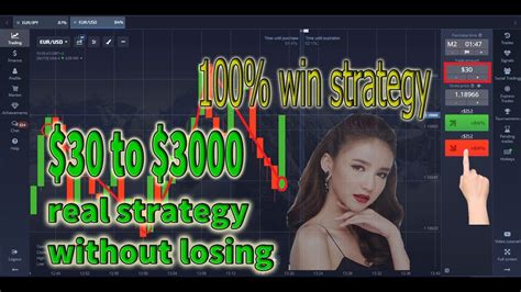 100 Win Strategy 30 To 3000 Best Pocket Options 2021 King