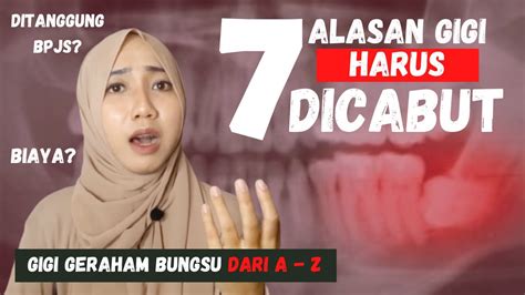 FAKTA Gigi Geraham Bungsu Impaksi Bahaya Jika Dibiarkan Operasi