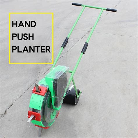 Hand Push Corn Maize Beans Soybeans Cotton Planter Manual Machine