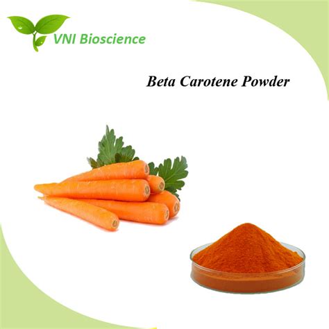 Halal Certified 100 Natural Beta Carotene Powder China Beta Carotene