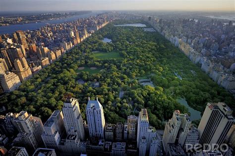 Plakat Central Park Z Lotu Ptaka Manhattan New York Park Jest