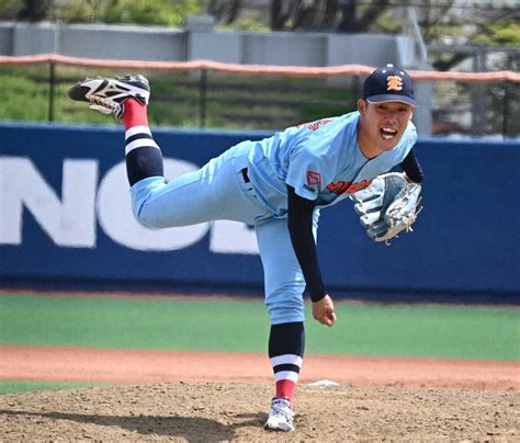 Eneosプロ注目右腕・東山 2番手で3回1安打零封！最速146キロ「納得のいく球が多かった」― スポニチ Sponichi Annex 野球