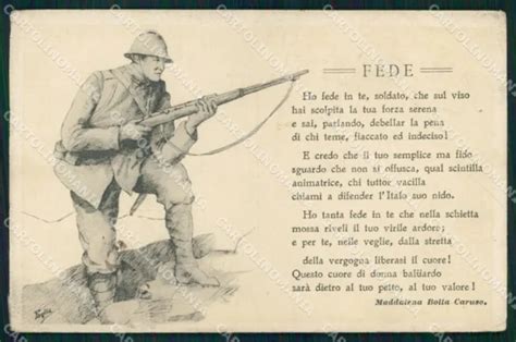 WW1 WWI PROPAGANDA Militare Soldato Faglia RETRO ASPORTATO Cartolina