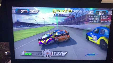 Michigan 400 Nascar Team Racing Arcade Youtube