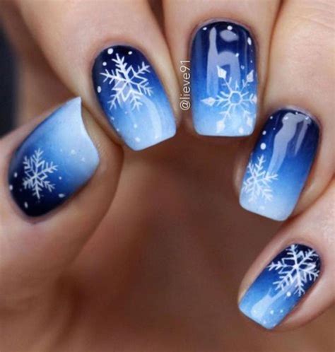 Pretty Winter Nails Art Design Inspirations Glitternagel Ontwerpen