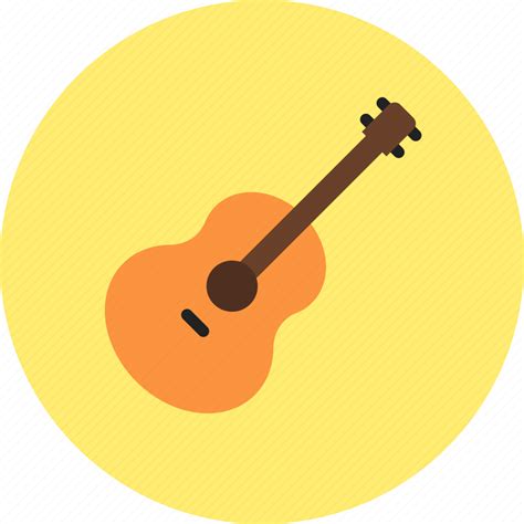 Acoustic Guitar Instrument Icon Download On Iconfinder