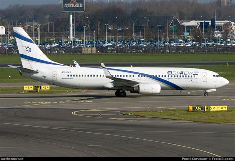 Aircraft Photo Of 4x Ekb Boeing 737 858 El Al Israel Airlines