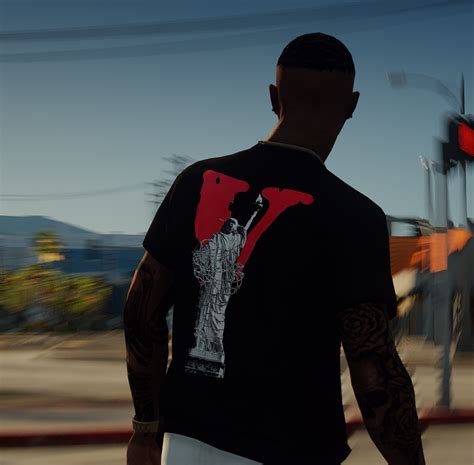 Vlone T Shirt Pack For MP Male GTA5 Mods