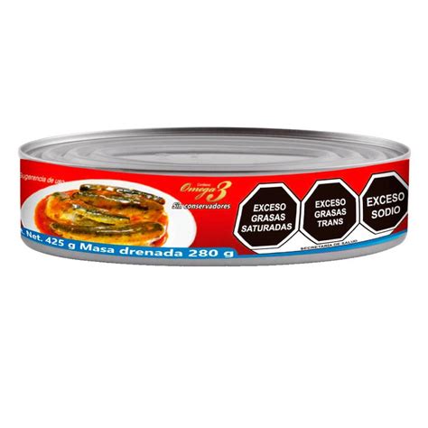 Sardina En Salsa De Tomate Altamar Lata 425 G Soriana