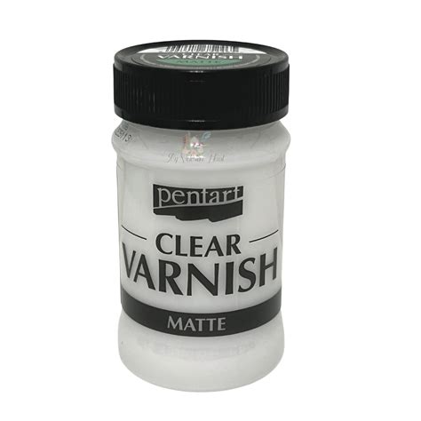 Pentart Clear Varnish, Solvent-Based, Matte or Gloss Options – My ...