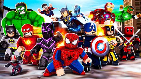 Who S The Best Super Hero In Roblox Youtube