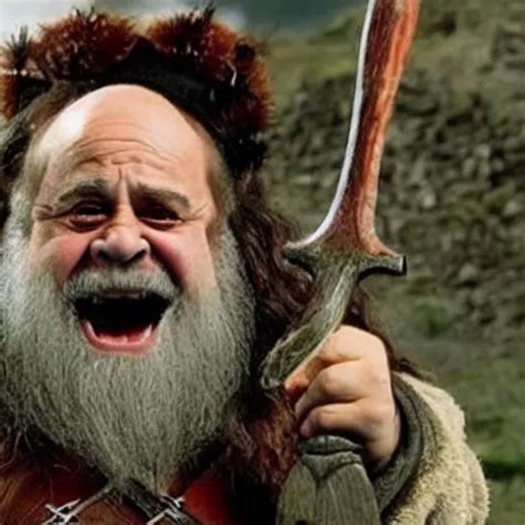 Danny Devito As Gimli From Lord Of The Rings Stable Diffusion