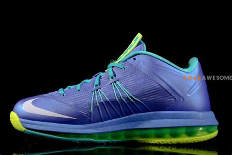 First Look At Nike Air Max Lebron X Low Summit Lake Hornets Nike