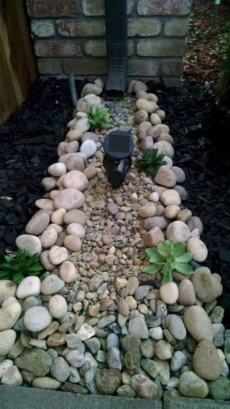 25 Dry River Bed Landscaping Ideas For 2024 A Nest With A Yard Rock Garden Landscaping