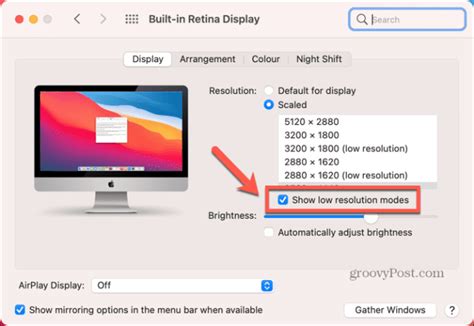 How to Change Screen Resolution on Mac