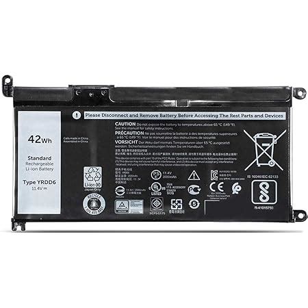 Dell Wh Cell Battery Vm Vx H For Inspiron Latitude Vostro