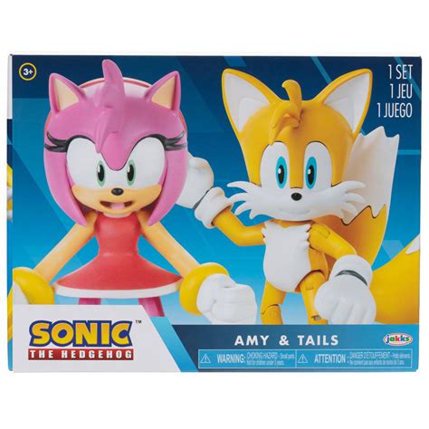 Set Figurine Sonic The Hedgehog Tails Modern Army Jakks Pacific