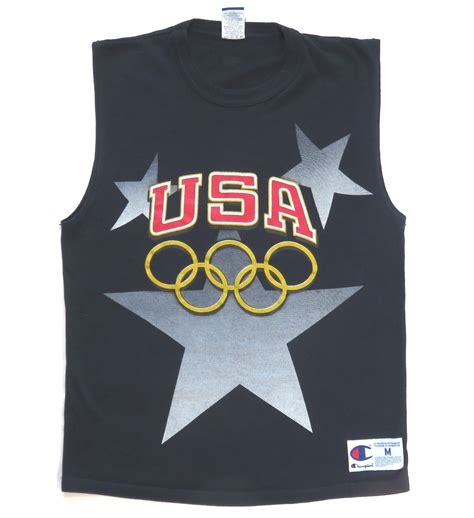 Usa Summer Olympics Vintage T Shirt S Champio Gem