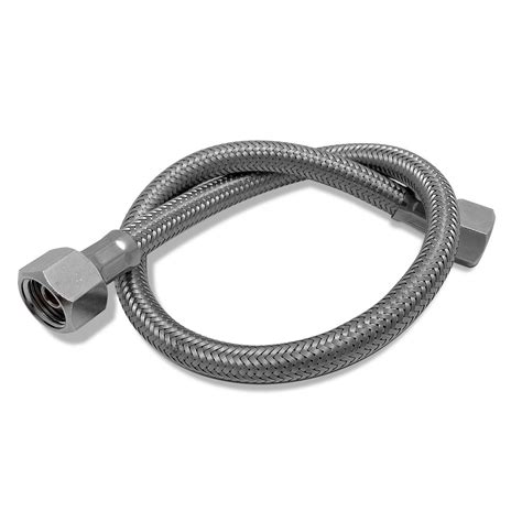 Stainless Steel Flex Hose 50cm 3/8 F F Conical Base — Espressotec Sales ...