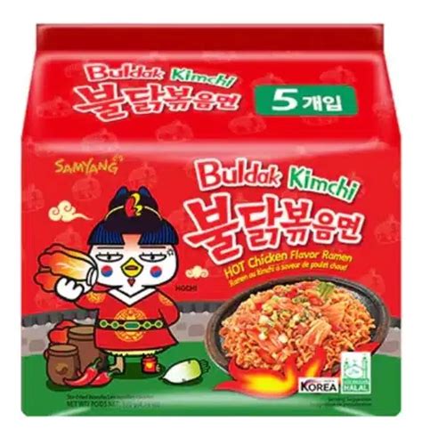 Ramen Coreano Buldak Kimchi Hot Chicken Picante Multipack Mercadolibre