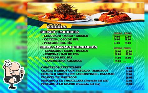 Restaurant El Colorao Tradici N Criolla Pescados Y Mariscos Trujillo