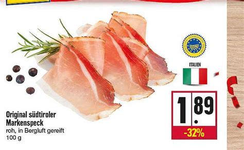 Original Südtiroler Markenspeck Angebot bei Kupsch 1Prospekte de