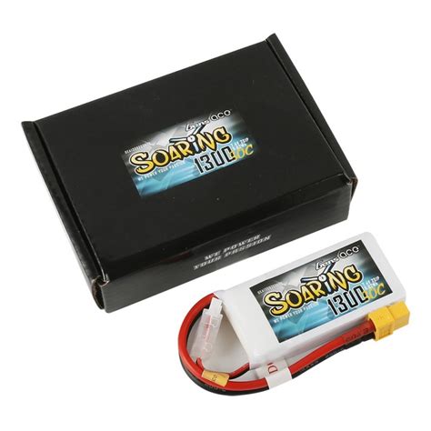 Gens Ace Soaring Mah V C S P Lipo Battery Pack With Xt Plug