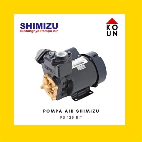 Jual Pompa Air Shimizu Ps Bit Ps Bit Ps Bit Pompa Air Ps