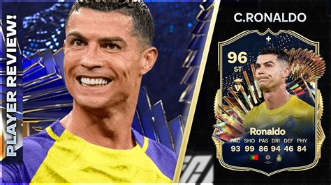 Best Striker In The Game Tots Rated Cristiano Ronaldo Player