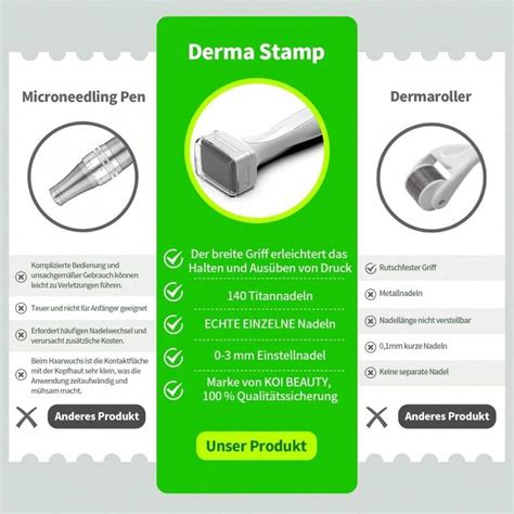 Adjustable Microneedling Derma Stamp Professional Microneedle