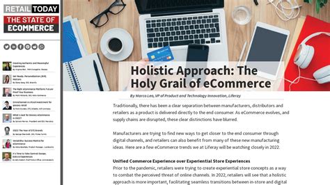 Holistic Approach The Holy Grail Of Ecommerce The State Of Ecommerce