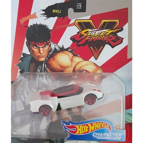 Hot Wheels Character Cars Street Fighter Ryu Universo Hot Wheels