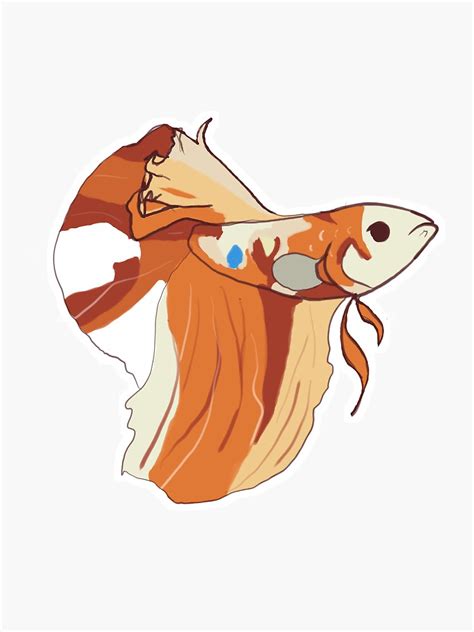 Kio Betta Sticker Sticker For Sale By Decapitatedgoat Redbubble
