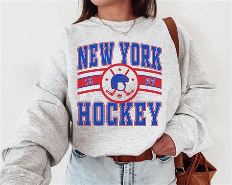 New York Ranger Sweatshirt Vintage New York Ranger Rangers Inspire