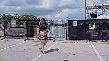 XXX Public Panty Less Boob Flash Challenge With Busty BBW Babe 21 33 LetMeJerk