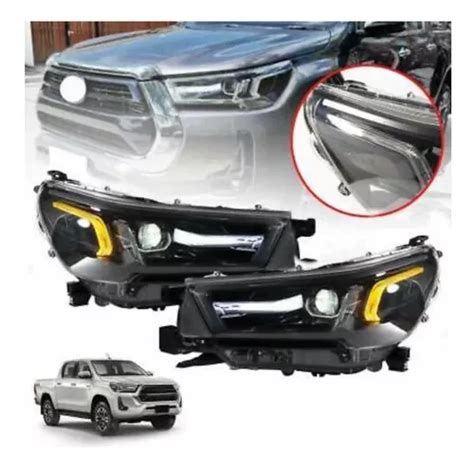 Par Farol Full Led Hilux Srx Padr O Original Venda Em S O